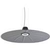 MARTINELLI LUCE lampada a sospensione fonoassorbente LENT - 21001/DIM/DK/GR