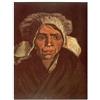 ArtPlaza Van Gogh Vincent Peasant Woman Pannello Decorativo, Legno, Multicolore, 60x80 cm