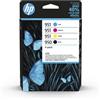 Hp Cartuccia Hp Multipack No.950/951 1x1.000pagine+3x700pagine Nero+Ciani/Magneta/Giallo [6ZC65AE]