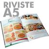 Riviste F.to chiuso A5 - 16 Facciate - Carta patinata opaca 100 pezzi 300 g. patinata opaca
