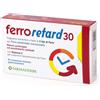 Farmaderbe Ferro Retard Integratore Alimentare, 30 Compresse