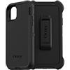 OtterBox Cover per iPhone 11 Defender, resistente a shock e cadute, cover robusta, testata 4x vs norme MIL-STD 810G, Nero