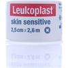 ESSITY ITALY SpA Leukoplast Skin Sensitive Cerotto Su Rocchetto Con Massa Adesiva In Silicone M2,6 X 2,5cm 12 Pezzi