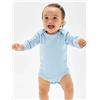 BabyBugz Abbigliamento personalizzate. Body neonato personalizzabile BabyBugz Organic Baby Long Sleeve Bodysuit - BabyBugz personalizzate o neutre