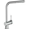 Ideal Standard BC174AA Ceralook Miscelatore da appoggio su lavello, a bocca alta orientabile, cromato