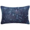 Helena Springfield Cuscino imbottito in limone/ornella, 30 x 50 cm, indaco