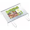 Ompagrill Griglia per Barbecue Graticola in Tondino D'acciaio 60x40 cm