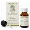 Erbamea Olio Essenziale Timo Chemiotipo Timolo (timo Rosso) Thymus Vulgaris L. 10 Ml