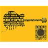 Lyrics by Lennon & McCartney Tela, Multicolore, 60 x 80 cm