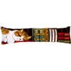 VERVACO Kit Cuscino Punto Croce Gatto Che Dorme Set Ricamo Principianti Paraspifferi Cuscino Decorativi ca. 80 x 20 cm Accessori per Lavoretti Creativi DIY Casa Decor Hobby Adulti Cross Stitch