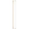 Voltman VOM069367 VOM069367- Proiettore con filo Slim, modello Pula-20 Watts-2000 Lm-6500 K-IP65, bianco