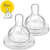 PHILIPS SpA Tettarella Anti-Colic Prime Poppate 0m Philips Avent 2 Pezzi.