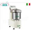 Impastatrice con spirale a GANCIO da 15 Kg per impasti a bassa idratazione, vasca da lt.20, velocit Vasca 28 giri min, MONOFASE, V.230 1, Kw.0,55, Peso 51 Kg, dim.mm.410x580x755h