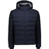 Cmp Zip Hood 30k2977 Softshell Jacket Blu L Uomo