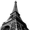 International Graphics - Immagine finita - Dominique, Massot - ''Tour Eiffel High''- 30 x 30 cm - Stampa diretta su acrilico