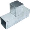 Connex Angolo per palo, 90 x 90 mm, 1 pezzo, HV4243