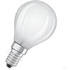 Osram Lampada sfera led filamento Ledsclp40 Smerigliata E14 4W Warm white 2700 K