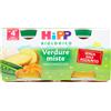 HiPP Verdure Miste Omogeneizzato biologico per lo svezzamento dal 4° mese, 2 vasetti da 80 g