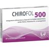 LJ Pharma CHIROFOL 500 20 COMPRESSE GASTRORESISTENTI