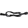 Prolunga 1m per faretti Segnapasso RGB serie Professional Colore Nero