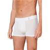 Schiesser Long Life - Boxer in Cotone, Confezione da 1 Bianco (Weiss 100) X-Large