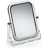 kela Specchio cosmeticocon ingrandimento FIONA 12,5 x 17 cm, 1/3 volte, specchio da appoggio, acrilico, specchio cosmetico, specchio da barba rettangolare