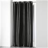 douceur d'Intérieur Tenda con occhielli, in poliestere, dimensioni: 140 x 240 cm, ceramica, nero, 140x1x240 cm
