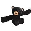 Wild Republic Huggers Orso Nero, Pupazzo Bracciale, Peluche per Bambini con Braccialetto A Scatto, Regalo per Bambini, Imbottitura Realizzata Partendo da Bottiglie Riciclate, 20 cm