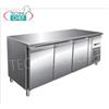 Forcar - Tavolo Frigor 3 Porte, Temp.-2 +8C, lt.339, Ventilato, Classe B, mod.G-SNACK3100TN