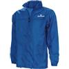 GIMER Giacca Impermeabile Antivento Antipioggia Bambino Modello GIMER 7/173 Colore Blu Royal - Taglia 3XS