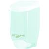 qts Distributore di sapone liquido 12,5x11,5x21 cm QTS in plastica 1000 ml verde opalino - E-SO/1R-S