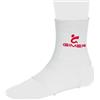 GIMER Coppia di Cavigliere Elastiche Bianche in Tessuto mod. 7/830 - Taglia M