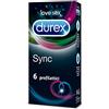 Durex Linea Dispositivi Medici Sync Benessere per Lui e per Lei 6 Profilattici