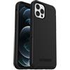 OtterBox Cover per iPhone 12 / iPhone 12 Pro Symmetry, resistente a shock e cadute fino a 2 metri, sottile, testata 3x norme MIL-STD 810G, protezione antimicrobica, Nero