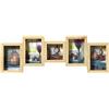 walther design Naturale 4X10x15 cm e 1X10x10 cm Cornice Galleria Rustico SN555H