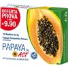 F&F Srl Papaya Act Fermentata, Linea Act, 10 Bustine, Antiossidante, Supporto Immunitario e Stanchezza