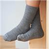 Living Crafts Calzino in cotone misto lana - col. grigio melange