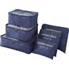 Viaggio personalizzati Set organizer da viaggio per valigia personalizzate o neutre