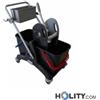 Carrello pulizia doppio secchio 50 Litri h179_43