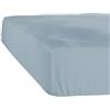 De Witte Lietaer Case Lenzuolo con Angoli Jersey, Cotone, Ice Blue, 160 x 200 x 40 cm