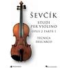 Volontè & Co Sevcik violin studies Opus 2 Part 1. Ediz. italiana