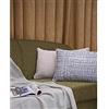 Penguin Home 3531 100% Cotone Ricamato Moda Cris CROS Federa Decorativo Elegante Morbido Casi con Cerniera per Soggiorno Divano Letto (Set di 2-30 cm x 50 cm / 12 x 20 Pollici), Grigio, 30 x 50 cm