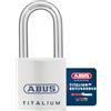 ABUS 562242-80TI/40HB40 Candado Titalium arco Nano protect y llave de 6 pitones 40 mm arco largo