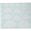 Homemania Sticker per Bambini Cloud, Bianco, L35xP0,15xA20 cm