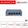 Hikvision DS-3E0105P-E/M - Switch Hikvision 5 Porte ~ 4 Porte PoE 100Mbps ~ 1 Porta Ethernet 100 Mbps Switch rete