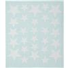 Homemania 8681847092490 Sticker Stars Decorazioni Arte Casa Decoro Parete, Muro, Bianco, in Vinile, 24x0,15x29 cm