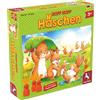 Pegasus Spiele 66005G - HOPP HOPP Häschen, Gioco in Scatola per Bambini [Lingua Tedesca/Inglese]
