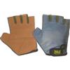 GYM POWER GUANTI BODYBUILDING EVERLAST in Lycra con Palmo in Cuoio Sintetico - Taglia Unica