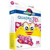 Master-Aid Quadra 3D - Cerotto Girls Bambina, 20 Cerotti Assortiti
