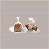 LUCGEL 100 Sacchetti Plastica Trasparenti Moplefan per incarto Alimenti Panettone Alto da 1000g o Colomba 750g 320x450mm